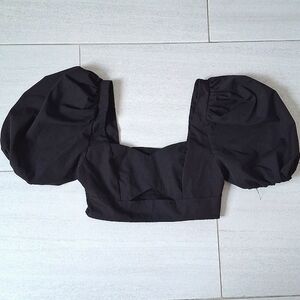 Shein Black Crop Top